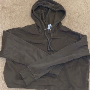 Cropped hoodie